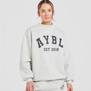 AYBL The Varsity Graphic Oversized Sweatshirt